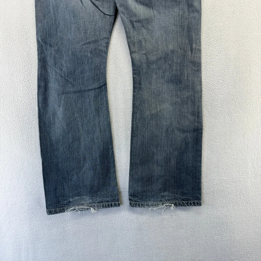 Vintage Levis Jeans Men's 36x34 Fits 35x31 Blue 512 Bootcut Dark Baggy Y2k 2000s